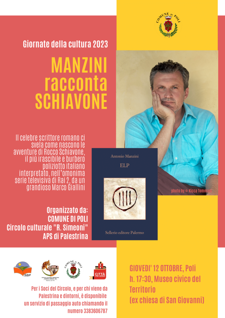 Poli - Ospite d'eccezione: Antonio Manzini racconta il suo Rocco