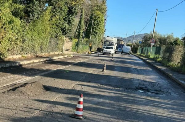 Guidonia - Via della Pietrara si rifà il look: in corso interventi di ...